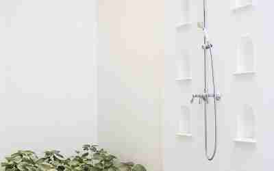 Open-Air Outdoor Shower – a feature in our Luxury Plumbing Series